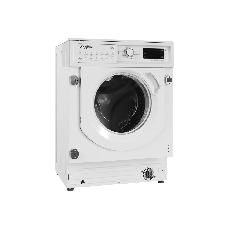 Whirlpool 6th sense 9kg Wash 6kg Dry 1400rpm Integrated Washer Dryer - White