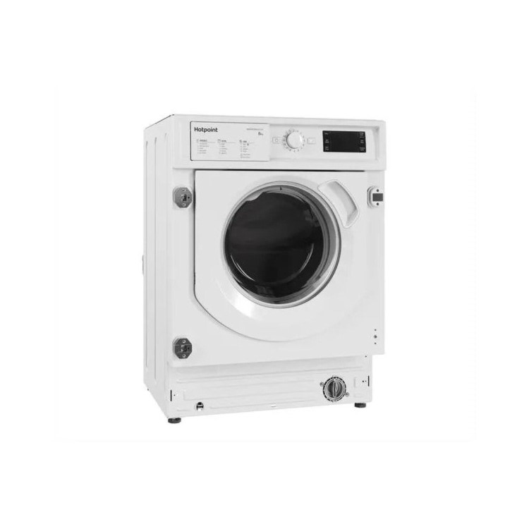 Hotpoint Anti-stain 8kg 1400rpm Integrated Washing Machine - White