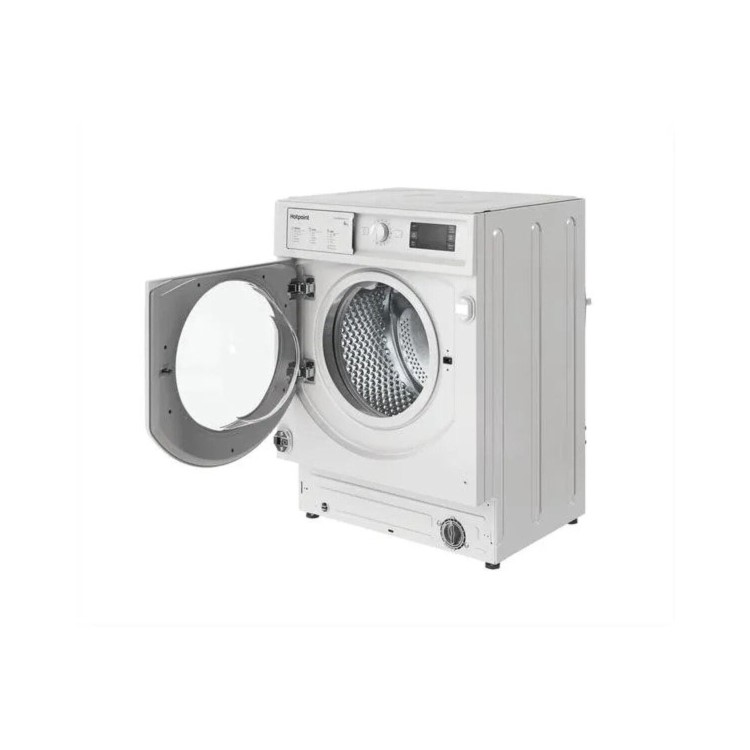 Hotpoint Anti-stain 8kg 1400rpm Integrated Washing Machine - White