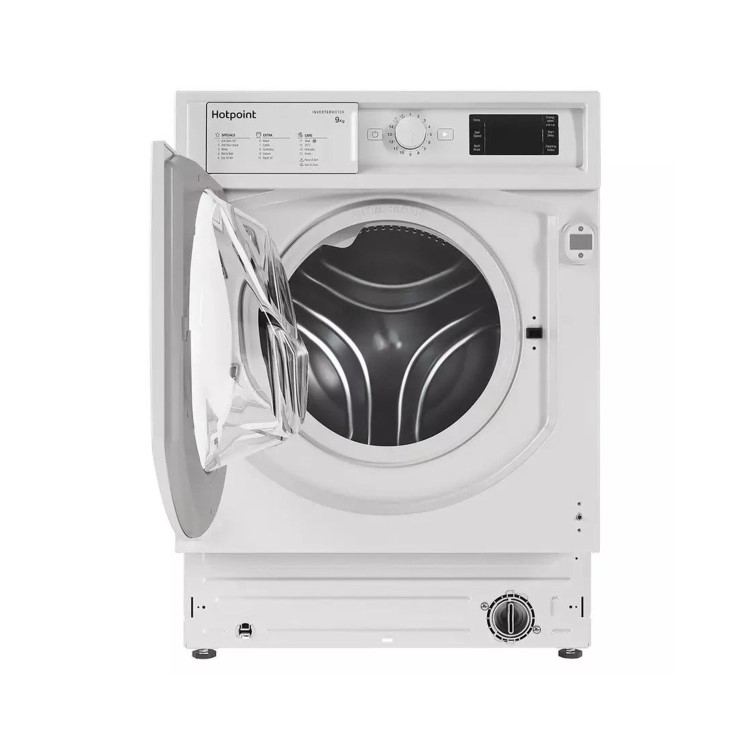 Hotpoint Anti-stain 9kg 1400rpm Integrated Washing Machine - White