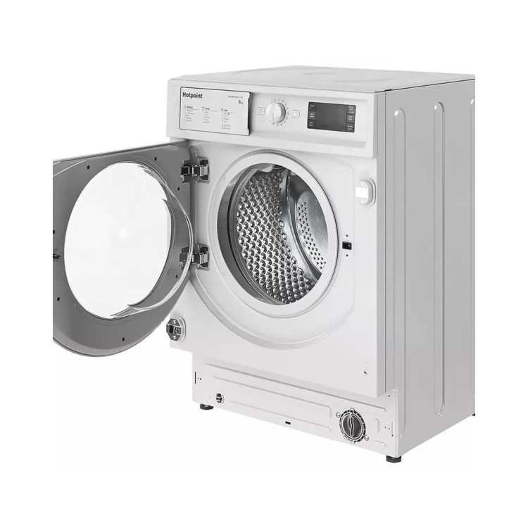 Hotpoint Anti-stain 9kg 1400rpm Integrated Washing Machine - White