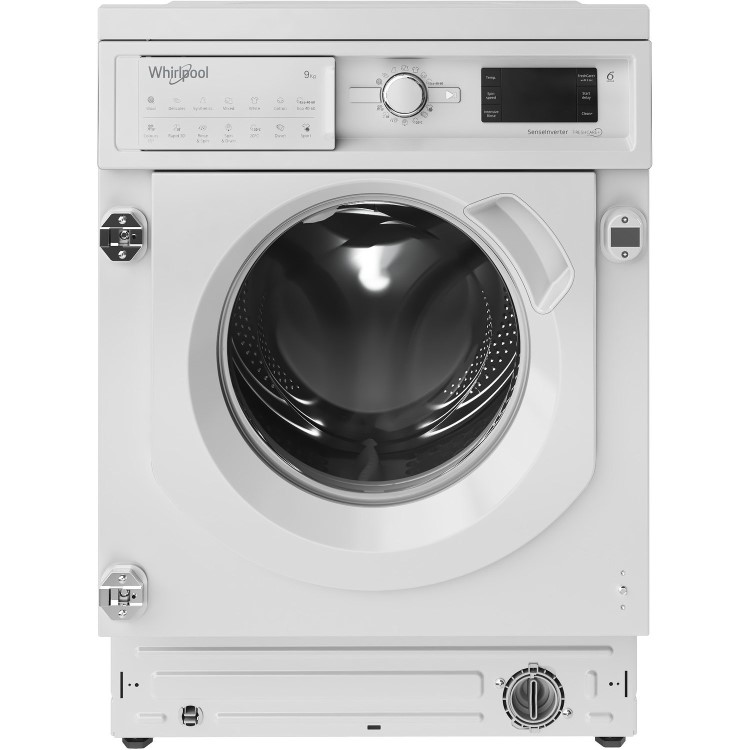 Whirlpool 6th sense 9kg 1400rpm Integrated Washing Machine - White