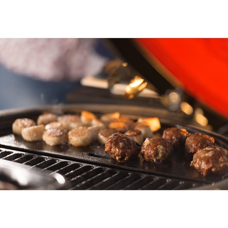 Kamado Joe Big Joe - Half Moon Cast Iron Reversible Griddle