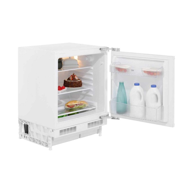 Beko BL21 60cm Wide Integrated Under Counter Larder Fridge - White