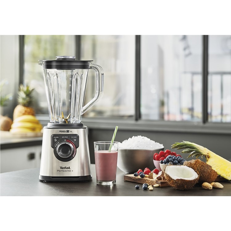 Tefal PerfectMix+ Tritan 1200W Blender - Stainless Steel