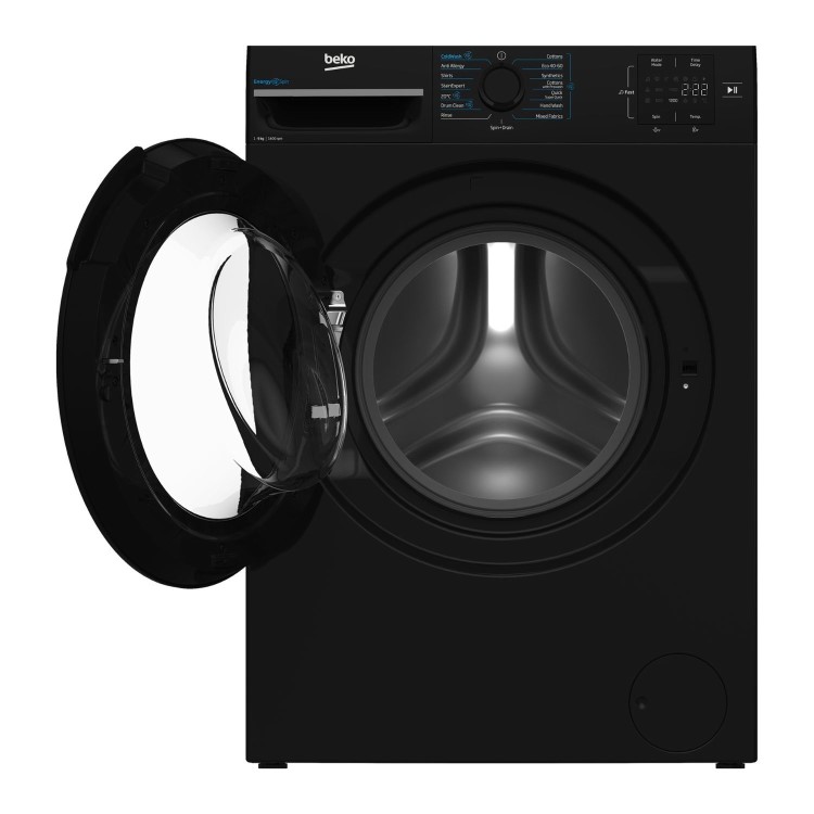 Beko 9kg 1400rpm Washing Machine - Black