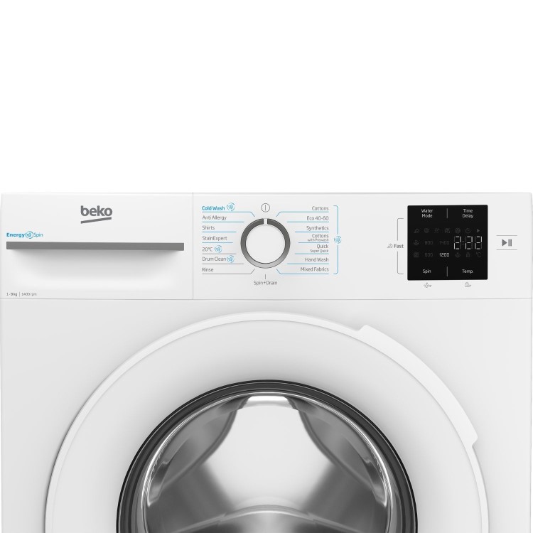 Refurbished Beko BM3WT3941W Freestanding 9KG 1400 Spin Washing Machine White