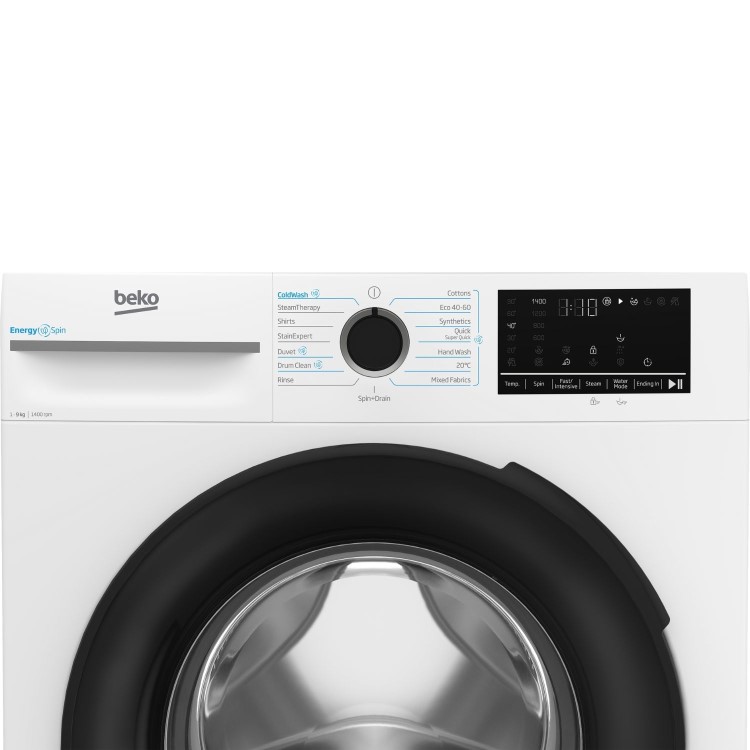 Beko IronFast RecycledTub&reg; 9kg 1400rpm Washing Machine - White