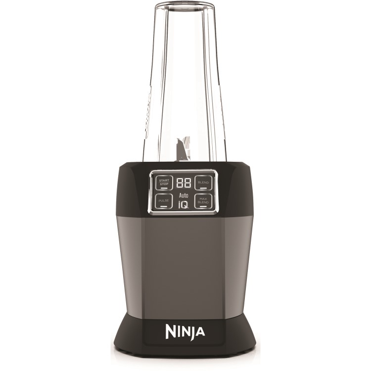 Ninja Personal Blender with Auto IQ and 2 Bottles - Grey