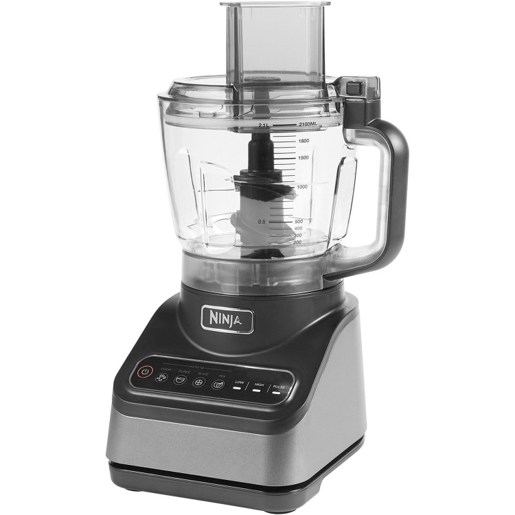 Refurbished Ninja BN650UK 2.1L Food Processor with Auto IQ Grey