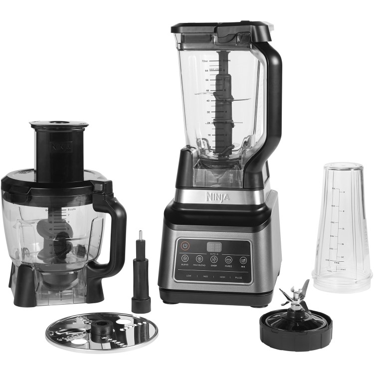 Ninja 3-in-1 Food Processor Blender and Smoothie Maker - Grey