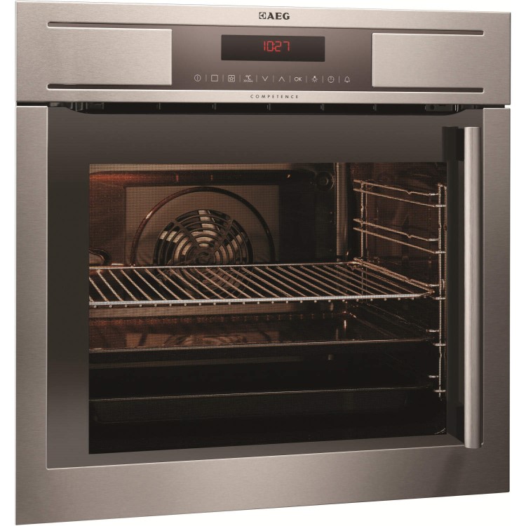 AEG BP8715001M COMPETENCE Electric Built-in  in Stainless Steel with antifingerprint coating