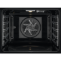 AEG SteamBake Pyrolytic Single Oven - Black