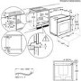 AEG 8000 Series Pyrolytic Self-Cleaning Digital Electric Single Oven with Food Probe & Command Wheel - Stainless Steel