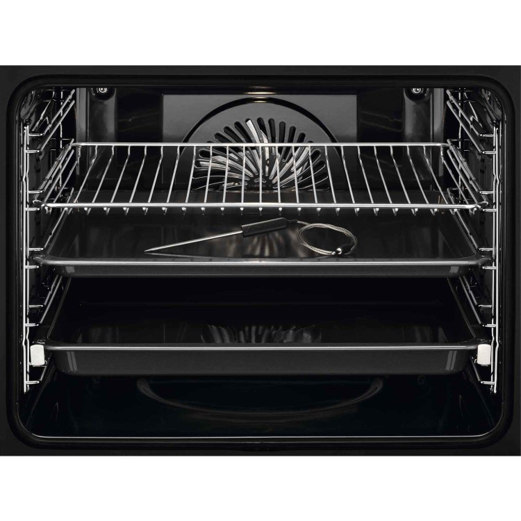 Refurbished AEG BPK748380B Pyrolytic 60cm Single Built In Electric Oven Black