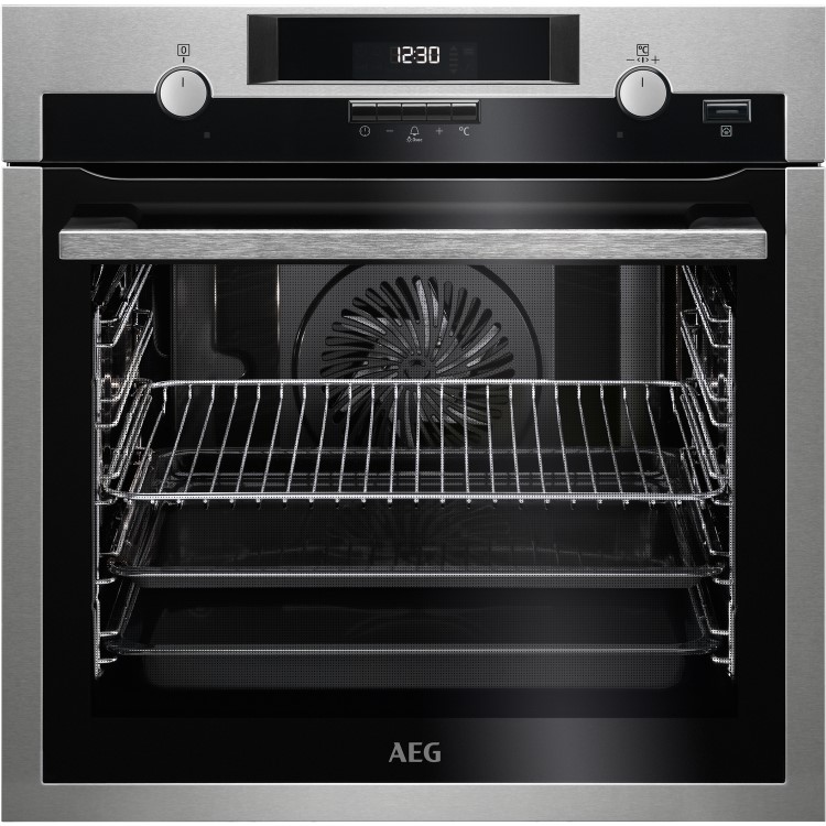 Refurbished AEG BPS551020M 60cm ingle Built In Electric Oven Stainless Steel