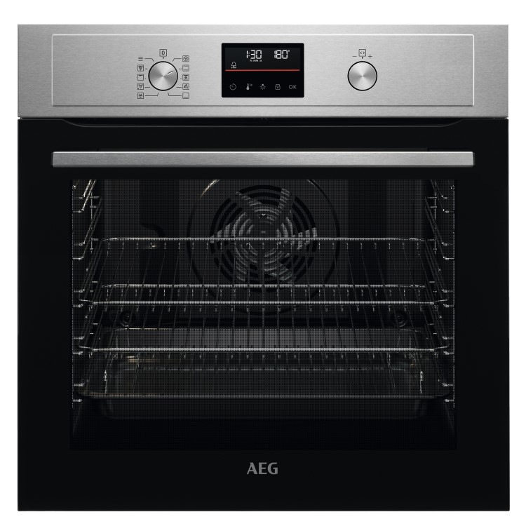 Refurbished AEG 6000 Series BPX535061M 60cm Single Buit In Electric Oven Stainless Steel