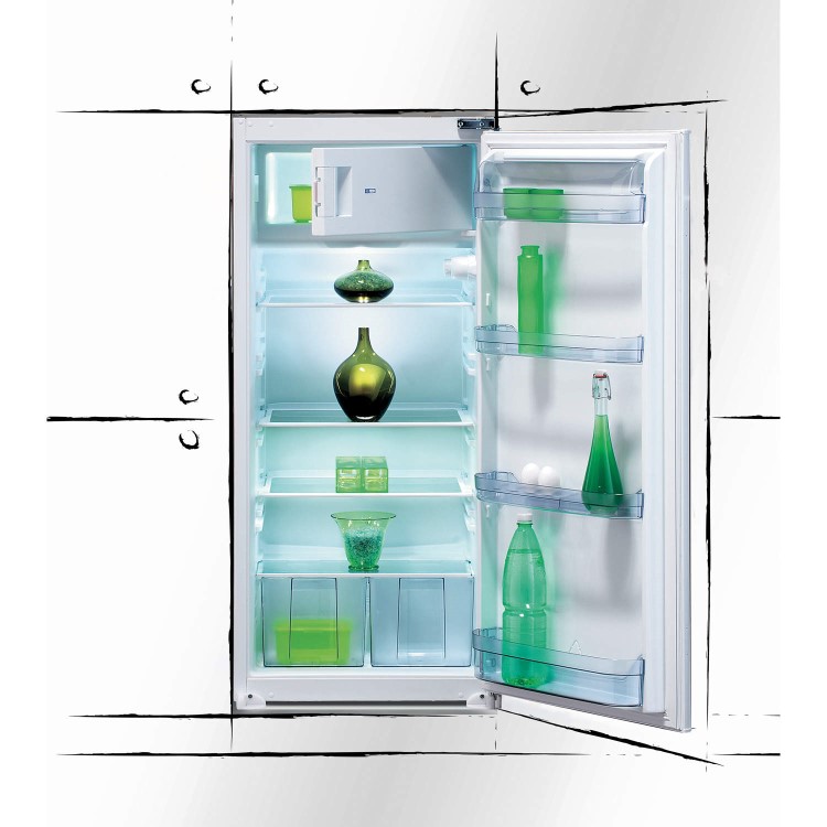 Baumatic BR201.5 In-column Integrated Fridge With Icebox