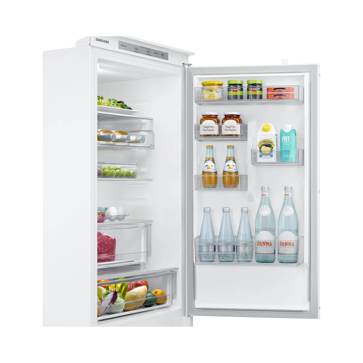 Refurbished Samsung BRB26705DWW Integrated 264 Litre 70/30 Frost Free Fridge Freezer White