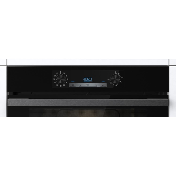 Hisense Electric Single Oven with Pyrolytic Cleaning - Black