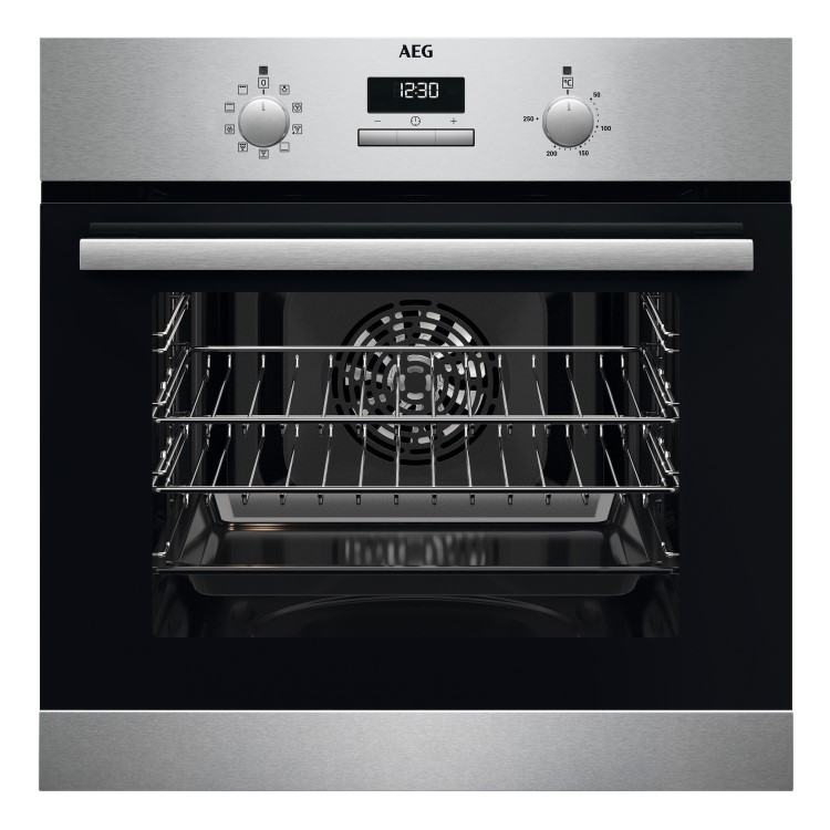 AEG 6000 Series Electric Single Oven - Stainless Steel