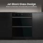 Hisense Hi6 Electric Built Under Double Oven - Black