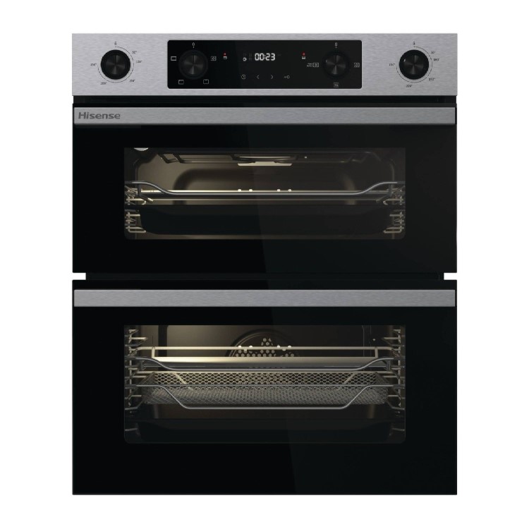 Hisense Hi6 Electric Built Under Double Oven - Stainless Steel