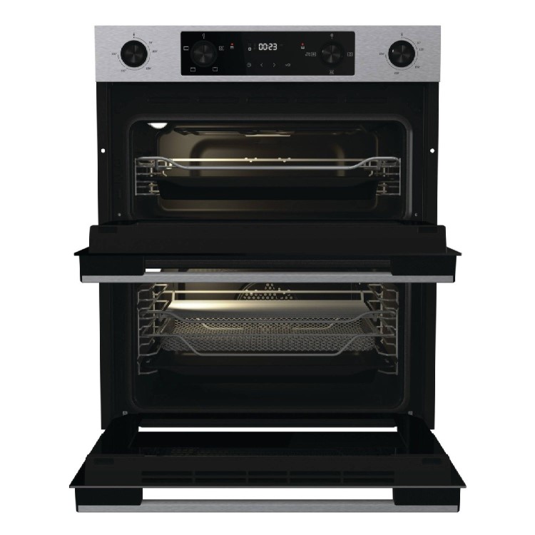 Hisense Hi6 Electric Built Under Double Oven - Stainless Steel