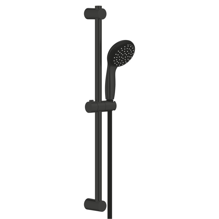 Grohe Slide Rail Kit With Single Lever Tap - Matt Black