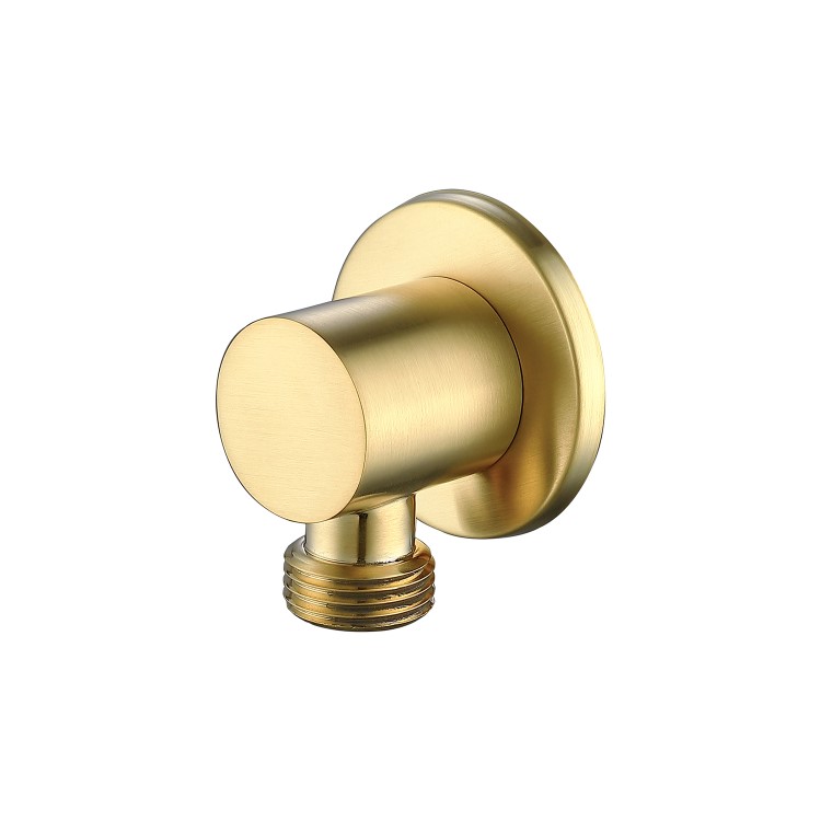 Brushed Brass  Single  Outlet Thermostatic Mixer Shower Set with Hand Shower - Arissa