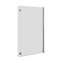 Lomax L Shape 1450mm 6mm Chrome Bath Screen