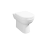 1200mm White Toilet and Sink Unit Left Hand with Round Toilet - Agora