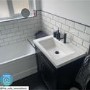 800mm Black Freestanding Vanity Unit with Basin - Camden