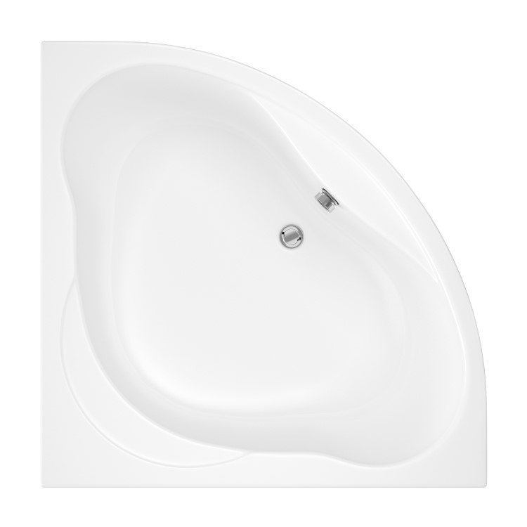 Aubin Corner Bath with Bath Panel - 1350mm x 1350mm