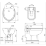 Park Royal Traditional High Level Toilet with Wooden Soft Close Seat 