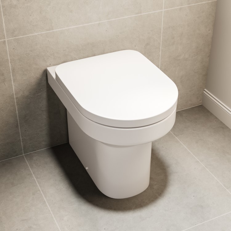 Back to Wall Toilet with Soft Close Seat - Pendle