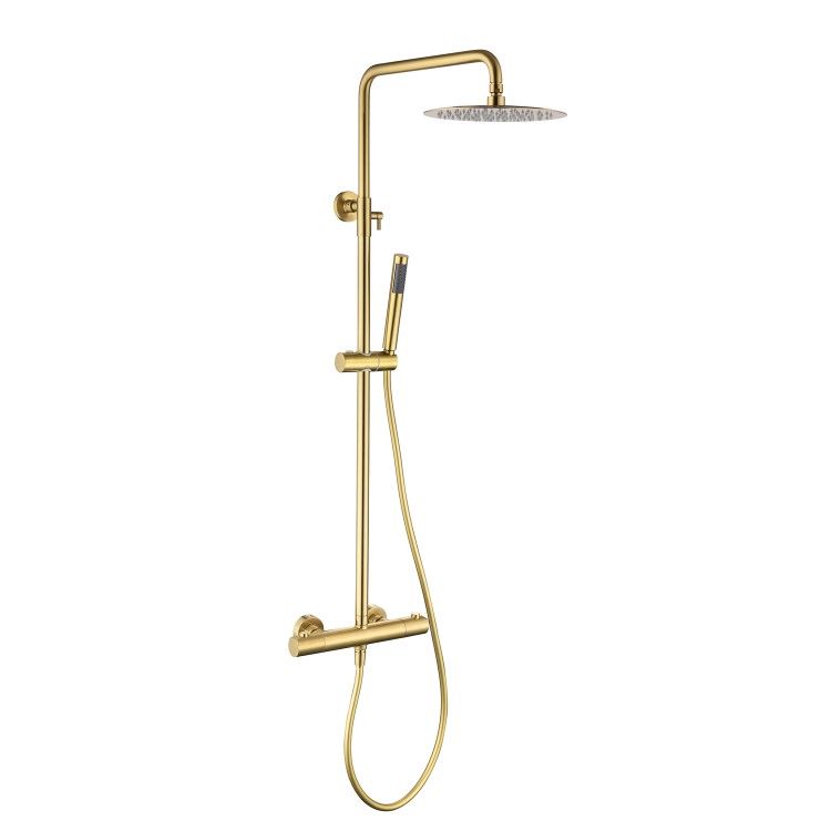 Brass Shower Bath and Basin Tap Set - Arissa