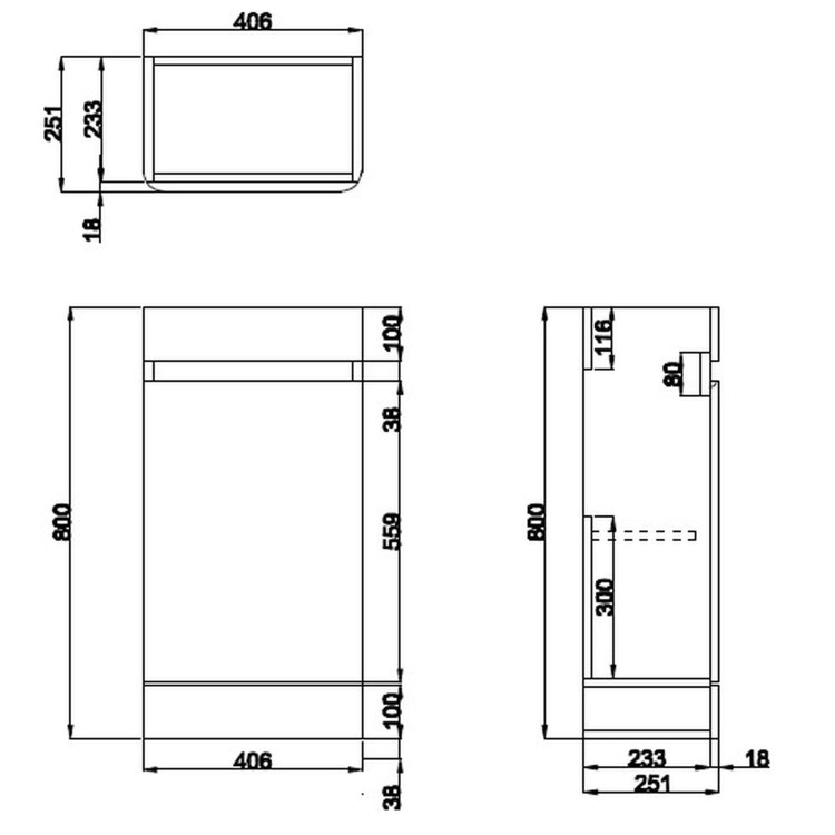 Close Coupled Toilet and Basin Vanity Unit Bathroom Suite - Pendle