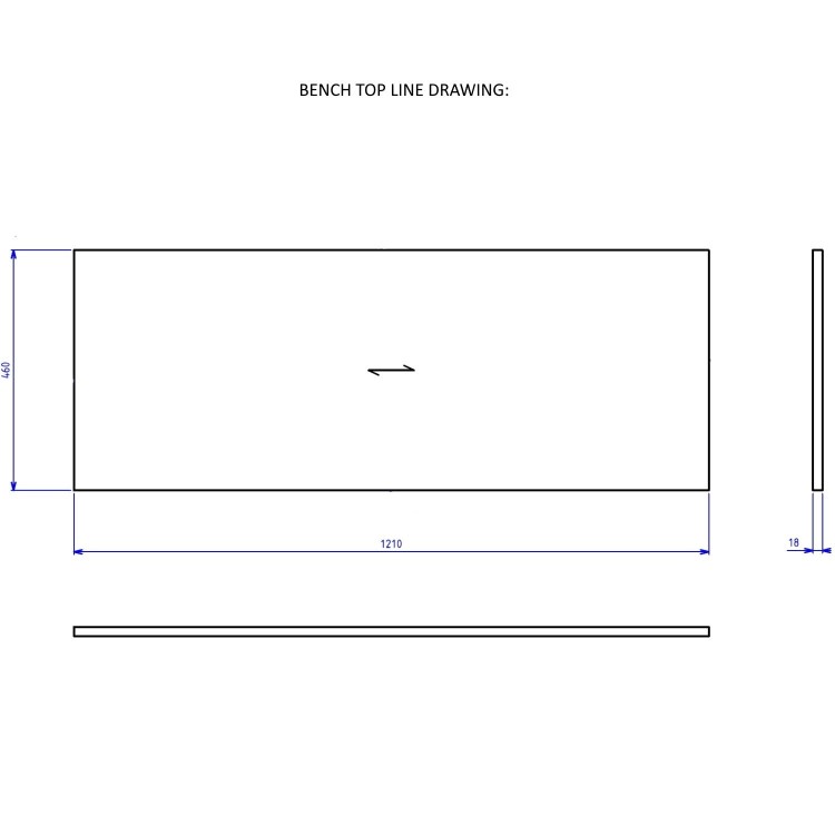 1200mm Wood Effect Wall Hung Double Countertop Vanity Unit with Basin - Roxbi