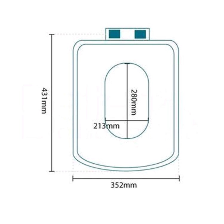 Close Coupled Toilet and Semi Pedestal Basin Suite - Tabor