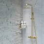 Brass 3 Piece Bathroom Accessory Set - Arissa