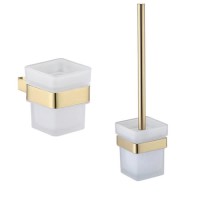 Brass 2 Piece Bathroom Accessory Set - Arissa