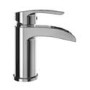 Chrome Waterfall Basin Mixer Tap & Freestanding Tap Pack - Elina