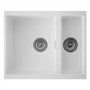 1.5 Bowl White Ceramic Kitchen Sink- Taylor & Moore Esme