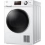 Haier 8kg Freestanding Heat Pump Condenser Tumble Dryer - White