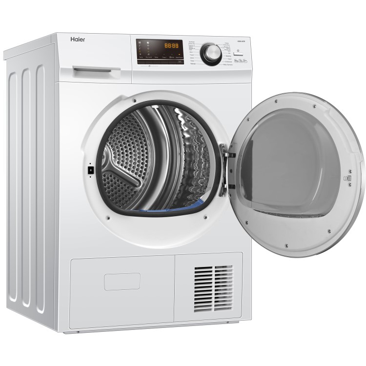 Haier 8kg Freestanding Heat Pump Condenser Tumble Dryer - White