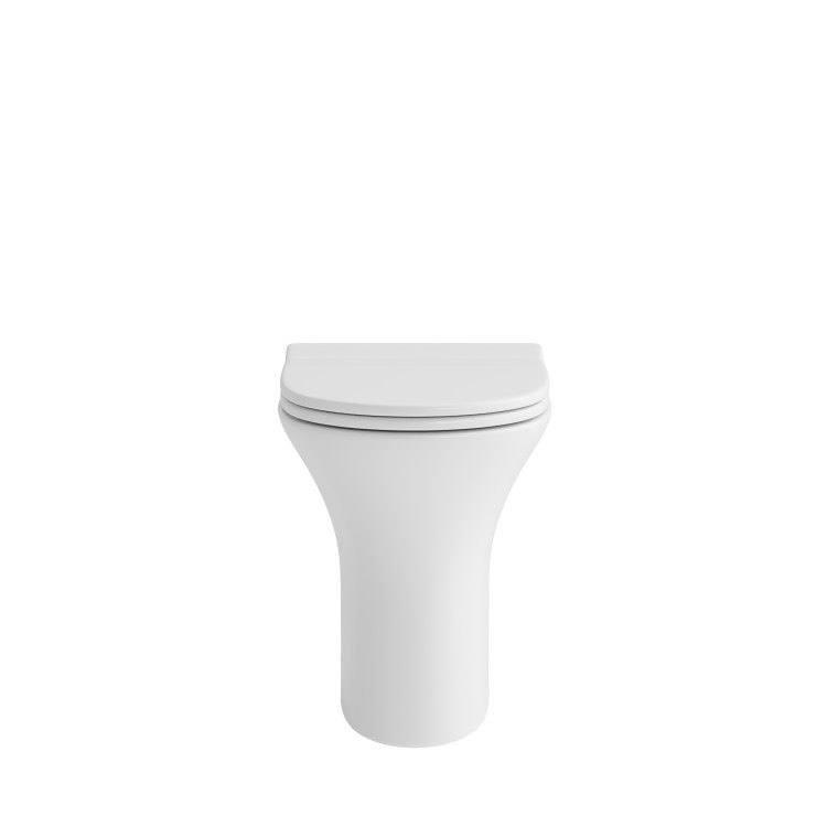 Back to Wall Rimless Toilet with Soft Close Seat - Indiana