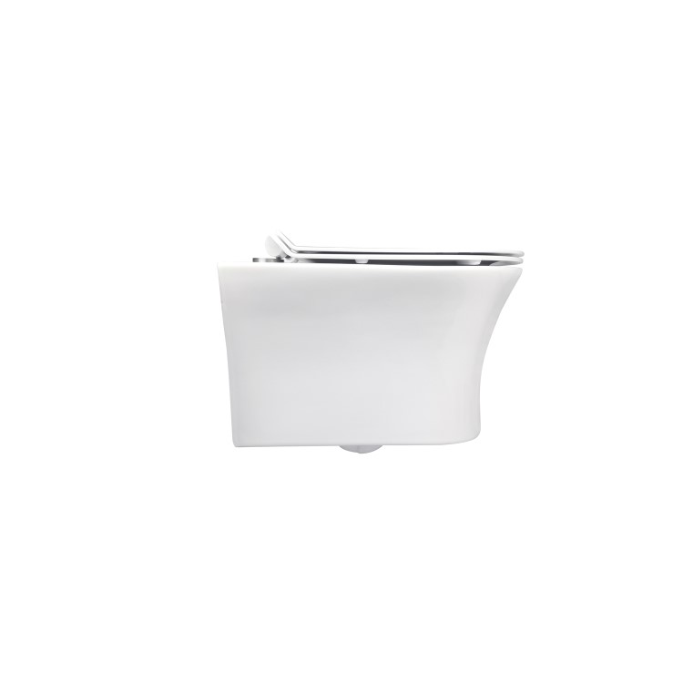 Indiana Wall Hung Toilet 1160mm Mechanical WC Frame & Cistern & Chrome Mechanical Flush Plate