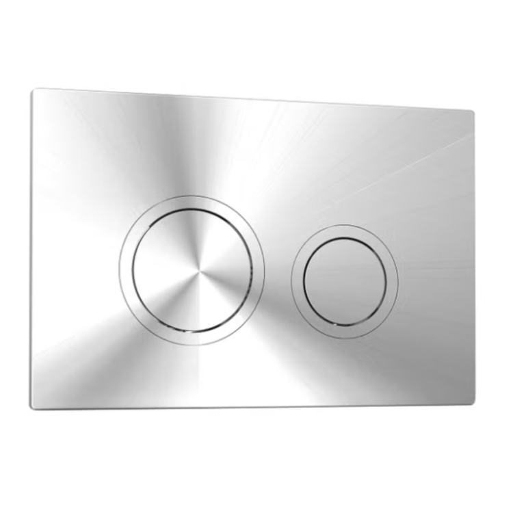 Indiana Wall Hung Toilet 1160mm Mechanical WC Frame & Cistern & Chrome Mechanical Flush Plate