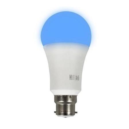 electriQ Smart dimmable colour Wifi Bulb with B22 bayonet ending - Alexa & Google Home compatible - 10 Pack